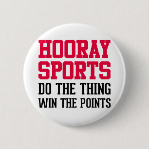 Badge Rond 5 Cm Hourra sports