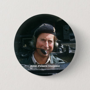 Badge Rond 5 Cm HRH Prince Charles