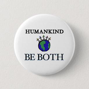 Badge Rond 5 Cm Humanité