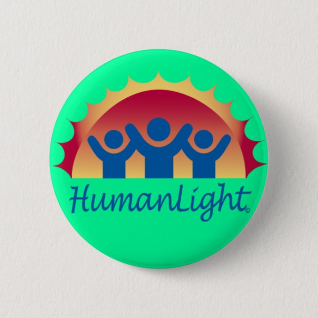 Badge Rond 5 Cm HumanLight (Devant)