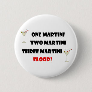 BADGE ROND 5 CM HUMOUR DE MARTINI