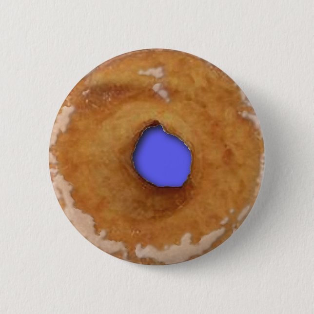 Badge Rond 5 Cm Humour DONUT (Devant)
