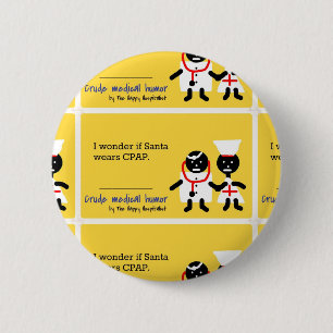 Badge Rond 5 Cm Humour Médicale