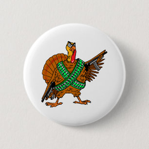 Badge Rond 5 Cm Humour turc