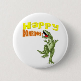 Badge Rond 5 Cm Hurlement heureux