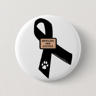 Badge Rond 5 Cm Hurlement pour la justice