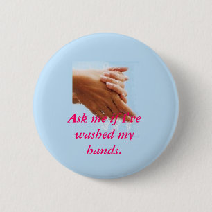 Badge Rond 5 Cm Hygiène de main