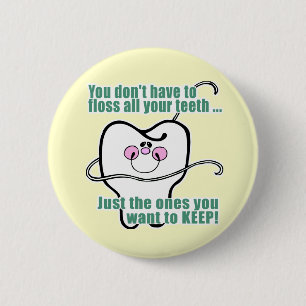 Badge Rond 5 Cm Hygiéniste dentaire