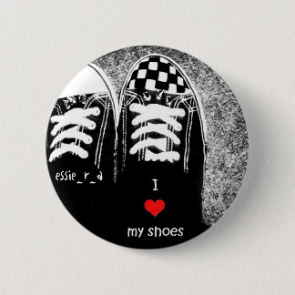 Badge Rond 5 Cm i<3myshoes par essie_r_a