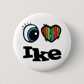 Badge Rond 5 Cm I Coeur (Amour) Ike