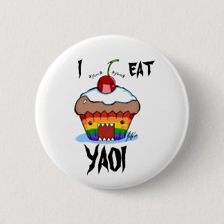 BADGE ROND 5 CM I EAT YAOI