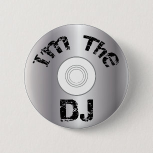 Badge Rond 5 Cm I.m le DJ boutonnent l'insigne