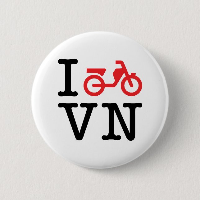 Badge Rond 5 Cm I Motorbike Vietnam (Devant)