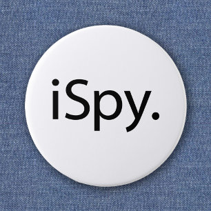 Badge Rond 5 Cm I Spy (iSpy)