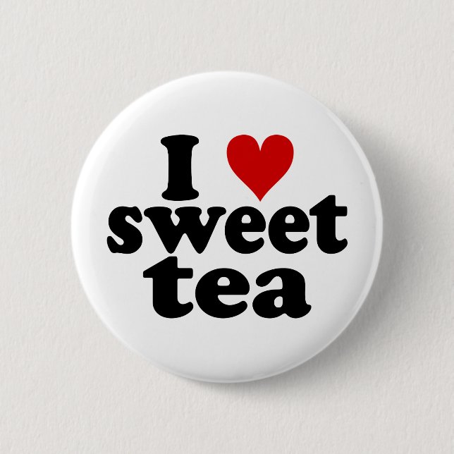 Badge Rond 5 Cm I thé de bonbon à coeur (Devant)