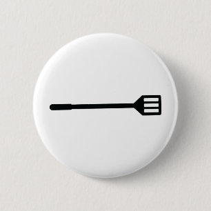 Badge Rond 5 Cm icône barbecue
