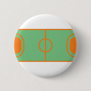 Badge Rond 5 Cm icône de champ de handball