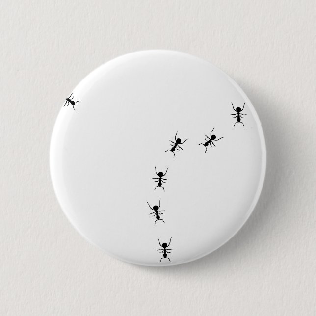 Badge Rond 5 Cm icône de traînée de fourmi (Devant)