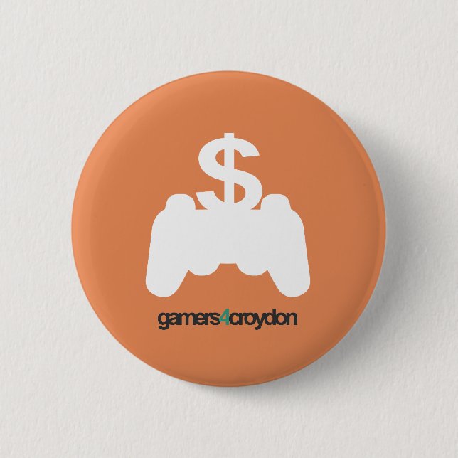 Badge Rond 5 Cm Icône d'économie de G4C (Devant)