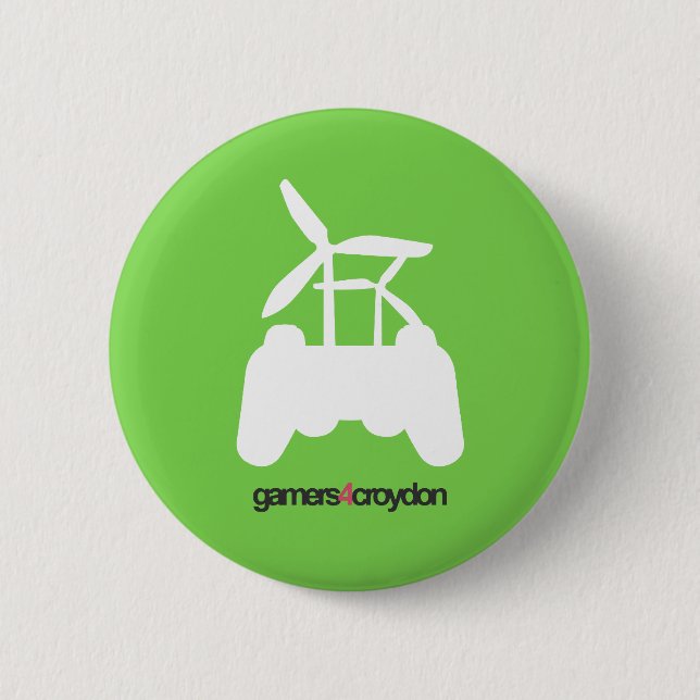 Badge Rond 5 Cm Icône d'environnement de G4C (Devant)