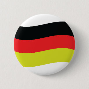 Badge Rond 5 Cm icône du drapeau allemand