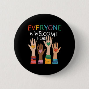 Badge Rond 5 Cm Idaho Enseignant Tout Le Monde Bienvenue Ici