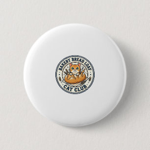 Badge Rond 5 Cm Idée cadeau pour maman chat chat - Pain de boulang