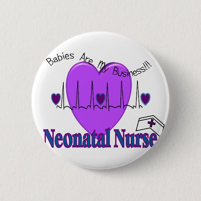 Badge Rond 5 Cm Idées néonatales de cadeau (Devant)