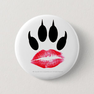 Badge Rond 5 Cm Identification officielle de Rouge à