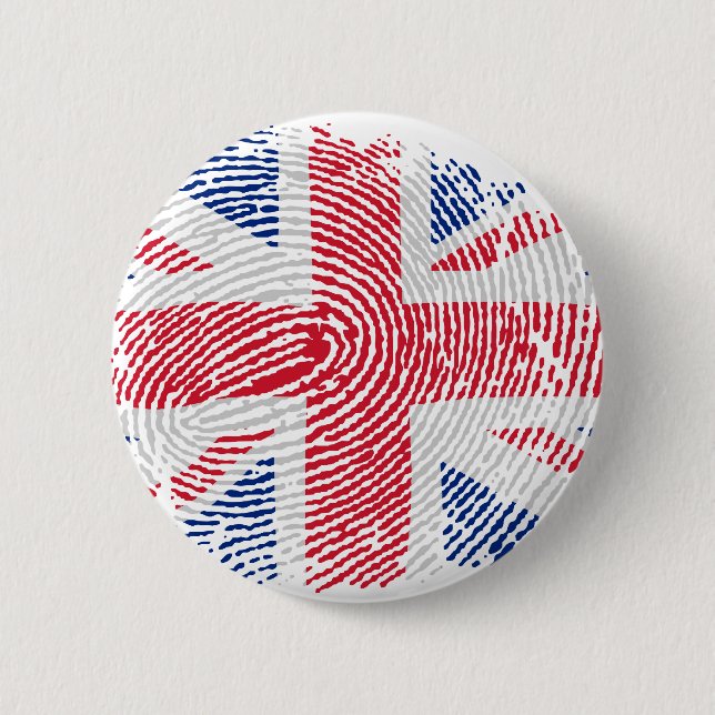 Badge Rond 5 Cm Identité britannique (Devant)