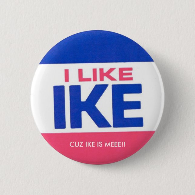 BADGE ROND 5 CM IKE DE CUZ EST MEEE ! ! BOUTON (Devant)
