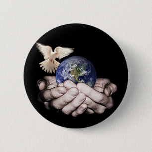 Badge Rond 5 Cm Il a le monde entier…