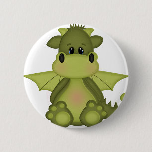 Badge Rond 5 Cm Il était une fois dragon