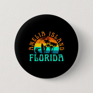 Badge Rond 5 Cm Île d'Amelia _1 