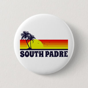 Badge Rond 5 Cm Île du sud le Texas d'aumônier