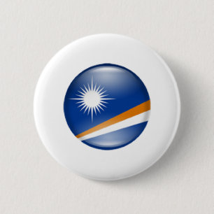 Badge Rond 5 Cm Îles Marshall