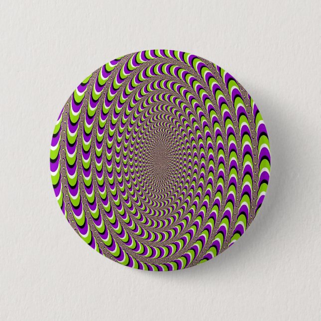 Badge Rond 5 Cm Illusion optique (Devant)