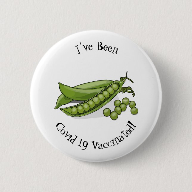 Badge Rond 5 Cm Illustration de dessin de pois (Devant)