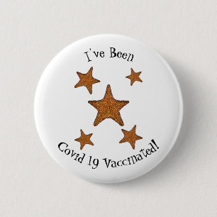 Badge Rond 5 Cm Illustration de dessin de Starfish