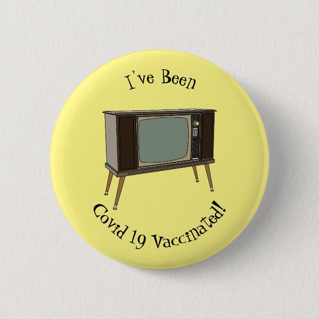 Badge Rond 5 Cm Illustration de dessin télévisé (Devant)