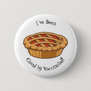 Badge Rond 5 Cm Illustration de la caricature à tarte