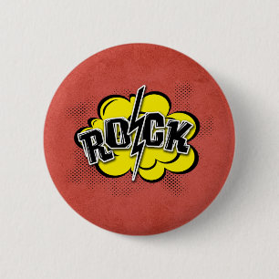 Badge Rond 5 Cm Illustration de style bande dessinée