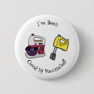 Badge Rond 5 Cm Illustration du mixer