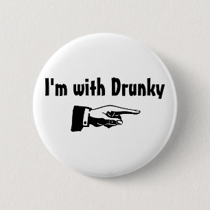 Badge Rond 5 Cm Im avec y ivre
