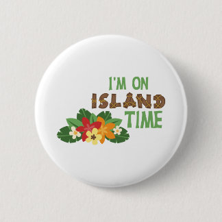 Badge Rond 5 Cm Im le temps d'île