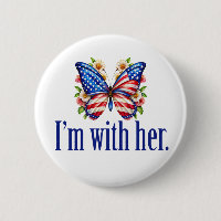 I'm With Her Kamala Harris pour le président Butte