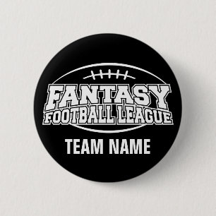 Badge Rond 5 Cm Imaginaire Football FFL Cadeau personnalisé