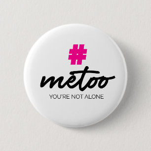 Badge Rond 5 Cm Imitation vous n'êtes pas seuls