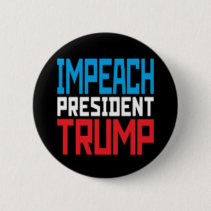 Badge Rond 5 Cm Impeach President Trump - Anti Trump
