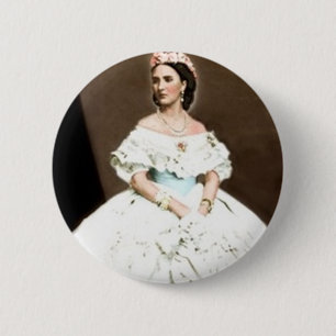 Badge Rond 5 Cm Impératrice Carlota